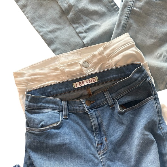 J brand blue jeans bundle- Lot of jeans 27. 7-8 white J brand Abercombie size 2 - Picture 2 of 7